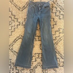 Rock roll denim flare